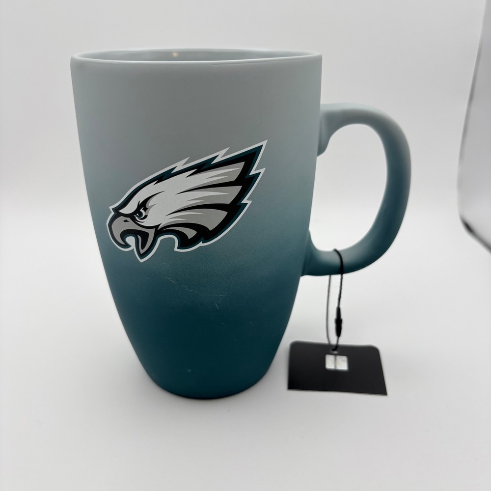 NEW Philadelphia Eagles NFL The Memory Company 22oz Mug Green Ombre